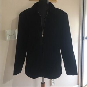 MidddleBrook Park suede  zip closure jacket